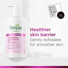 Load image into Gallery viewer, Simple Face Wash Cleanser Purify, Repair, Hydrate, Age Resist, Smooth+ Gel,240ml