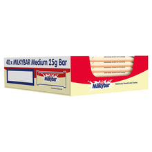 Load image into Gallery viewer, Nestle Chocolate Bar, Milkybar White Chocolate 40x25g (2 Pack)