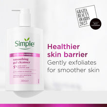 Load image into Gallery viewer, Simple Face Wash Cleanser Purify, Repair, Hydrate, Age Resist, Smooth+ Gel,240ml