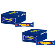 Load image into Gallery viewer, Nestle Chocolate Bar, Yorkie Milk Chocolate Bar 24x46g (2 Pack)