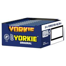 Load image into Gallery viewer, Nestle Chocolate Bar, Yorkie Milk Chocolate Bar 24x46g (2 Pack)