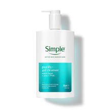 Load image into Gallery viewer, Simple Face Wash Cleanser Purify, Repair, Hydrate, Age Resist, Smooth+ Gel,240ml