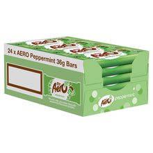 Load image into Gallery viewer, Nestle Chocolate Bar, Aero Peppermint Chocolate Bar 24x36g (2 Pack)
