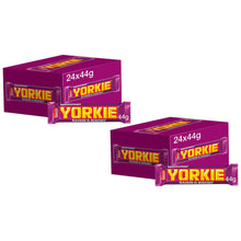 Load image into Gallery viewer, Nestle Chocolate Bar, Yorkie Chocolate Bar 24x44g (2 Pack)