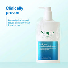 Load image into Gallery viewer, Simple Face Wash Cleanser Purify, Repair, Hydrate, Age Resist, Smooth+ Gel,240ml