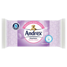 Load image into Gallery viewer, 6x Andrex Washlets Gentle Clean, Skin Kind or Classic Clean Toilet Tissue Wipes