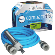Load image into Gallery viewer, FloPro Fitt Ikon Expandable Garden Hose Complete Set 15m Blue
