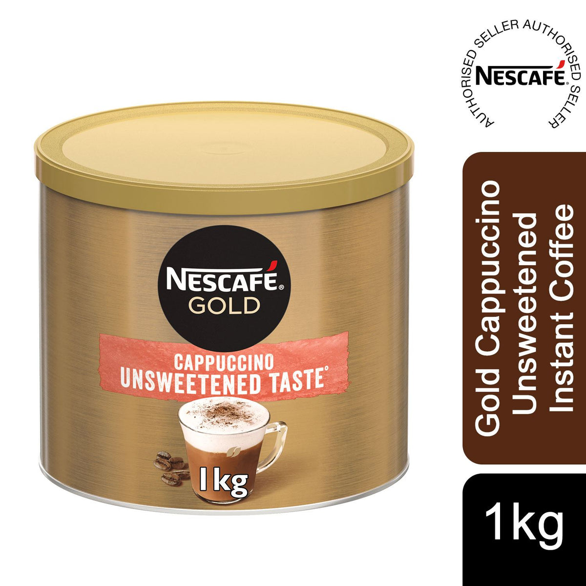 Cappuccino Unsweetened Taste Tin 1kg