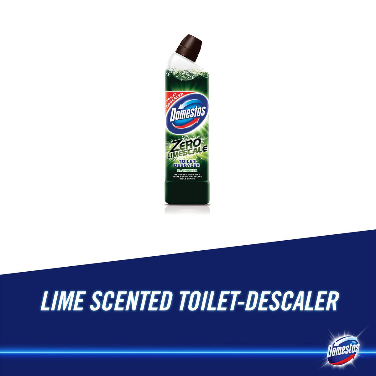 Domestos Zero Limescale Toilet Descaler Removes 100 Limescal 750 ml