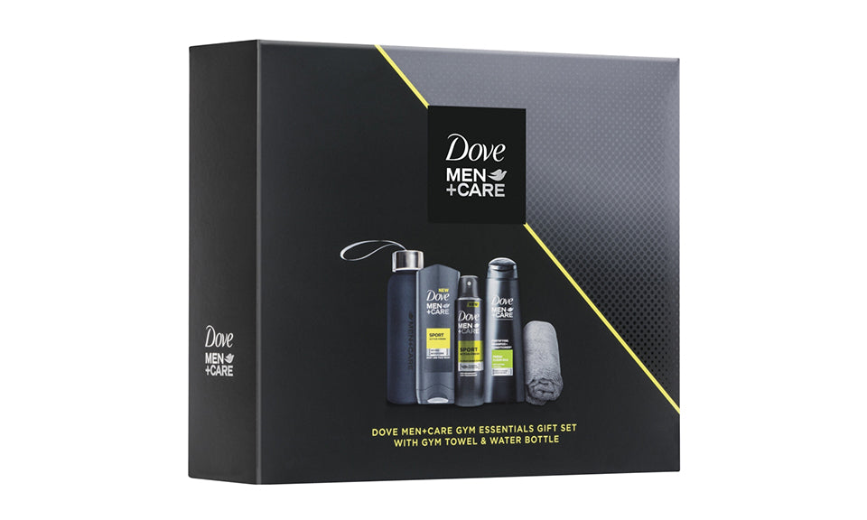 Dove M+C Gym Essentials Gift Set Avant Garde Brands