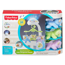 Load image into Gallery viewer, Fisher-Price Butterfly Dreams 3-in-1 Projection Mobile, Light Projector Cot Mobile