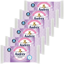 Load image into Gallery viewer, 6x Andrex Washlets Gentle Clean, Skin Kind or Classic Clean Toilet Tissue Wipes