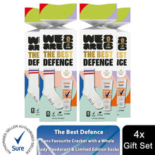 Load image into Gallery viewer, The Best Defence FiFA Gift Mens Whole Body Deodorant &amp; Socks Gift Set