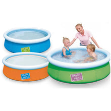 Load image into Gallery viewer, Bestway Mini Ground Pool for Kids with Repair Patch, 152x38cm, Colour may vary