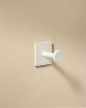 Load image into Gallery viewer, COSMIC Hook White Matte Adhesive Measures 4.5 x 4.5 x 4.5 cm