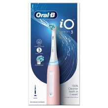 Load image into Gallery viewer, Oral-B iO Series 3 Ultimate Clean Electric Rechargeable Toothbrush, Blush Pink