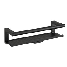 Load image into Gallery viewer, COSMIC Architect Soap Shelf + Glass Cleaner | Black | Screw Mount