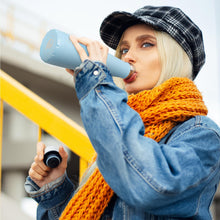 Load image into Gallery viewer, Sip by Swell Water Bottle Leakproof Stainless Steel Thermos Bottle, Blue - 450ml