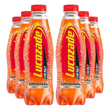 Load image into Gallery viewer, Lucozade Orange &amp; Original Sparkling Energy Drink Powered By Glucose 6x900ml