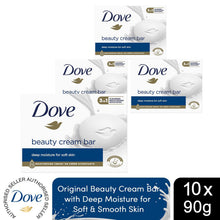 Load image into Gallery viewer, Dove Original Beauty Cream Bar with Deep Moisture for Soft &amp; Smooth Skin, 10x90g
