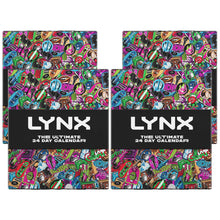 Load image into Gallery viewer, Lynx THE ULTIMATE 24-Day Calendar Christmas Countdown Gift Set for Him