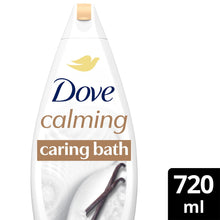 Load image into Gallery viewer, 3pk of 720ml Dove Caring Bath Purely Pampering Shea Butter Bath Soak