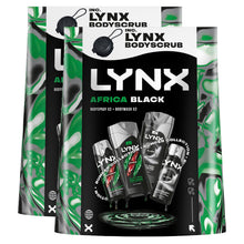 Load image into Gallery viewer, Lynx Africa &amp; Black Bumper Gift Set, Daily Freshness Kit with Spray &amp; Bodywash