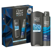 Load image into Gallery viewer, Dove Men+Care Cleanse+Care XL Duo Gift Set 2 piece, Choose your pack 1,2,3 or 4