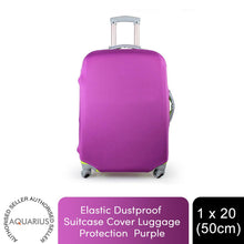 Load image into Gallery viewer, Elastic Dustproof Suitcase Cover Luggage Protection, 1 x 20 (50cm), Purple