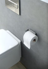Load image into Gallery viewer, COSMIC Toilet Roll Holder | Square Chrome Design | No Cover
