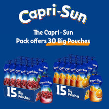 Load image into Gallery viewer, Capri Sun Orange &amp; Cherry Fruit Juice Drink with Vitamins for Kids, 30x330ml