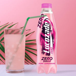 Lucozade Pink Lemonade & Original Zero Sugar Fat-Free Energy Drink 900ml