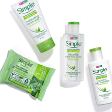 Load image into Gallery viewer, Simple Skincare Range -Refreshing Face Wash 150ml or Eye Make-Up Remover Pads 30