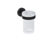 Load image into Gallery viewer, COSMIC Toothbrush Holder Black Matte, Screw Mount, 7.6x11.3x11.9 cm
