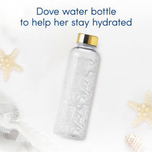 Load image into Gallery viewer, Dove Care &amp; Hydrate Bath &amp; Body 3 Pieces Gift Set for Her with Water Bottle