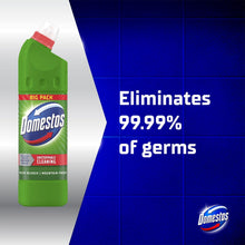 Load image into Gallery viewer, Domestos Thick Bleach Mountain Fresh Powerful Toilet &amp; Bathroom Cleaner 1L, 12pk