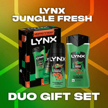Load image into Gallery viewer, LYNX Jungle Fresh Duo Gift Set 2 piece, Choose Your Pack Size 1,2,3 or 4