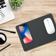 Load image into Gallery viewer, Aquarius Wireless Charging Pad for Mouse and Cell Phone charging, Black