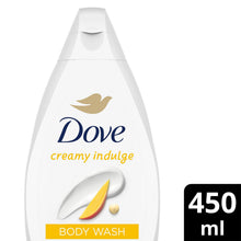 Load image into Gallery viewer, Dove Body Wash Creamy Indulge Moisturising Shower Gel, 3 Pack of 450 ml