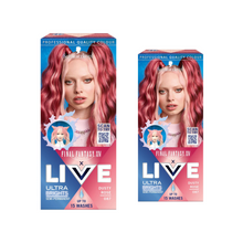 Load image into Gallery viewer, LIVE Ultra Brights 087 Dusty Rose Semi-Permanent Hair Dye, 2 Pack