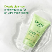 Load image into Gallery viewer, Simple Refreshing Facial Wash Gel 150ml 6Pk Kind To Skin Daily Face Cleanser