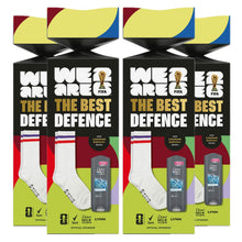 Load image into Gallery viewer, Dove Men+Care Best Defence Gift Set 3in1 Wash &amp; Socks Football Edition