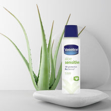 Load image into Gallery viewer, Vaseline ProDerma Aloe Sensitive Antiperspirant Deodorant Spray 150ml, 3 Pack