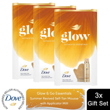 Load image into Gallery viewer, Dove Glow &amp; Go Essentials Gift Set , Skincare Pamper Kit, 200ml