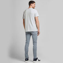 Load image into Gallery viewer, Jack &amp; Jones Jorlogon Tshirt Crew Neck Fst - White Melange - Size S