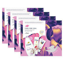 Load image into Gallery viewer, Dove Time for You Favourite Selection 3pcs Gift Set for Her with Beauty Bag