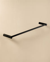 Load image into Gallery viewer, COSMIC Towel Rail Black 60x6.5x5.1 cm | Matte Finish | Screw Mount
