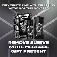 Load image into Gallery viewer, Lynx Black Gift Set for Men - Daily Grooming Duo with Fresh Scent &amp; Skin Care