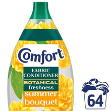 Load image into Gallery viewer, Comfort Botanical Fabric Conditioner Summer Bouquet Softner 960ml, 64 Washes