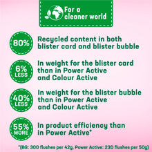 Load image into Gallery viewer, Bloo Toilet Rim Blocks Brilliant Gel All in 1 Cleaner Spring Rain Scent, 7x42g